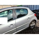 Tür hinten links Peugeot 207 5 türig Farbcode EZRC Aluminium Grau Metallic