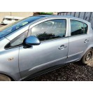 Tür vorne links Opel Corsa D 5 türig Farbcode Z163 Grau Lichtsilber Metallic