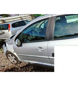 Tür vorne links Peugeot 207 5 türig Farbcode EZRC Farbe Aluminium Grau Metallic
