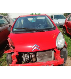 Motorhaube Citroen C1 Farbcode KJH Farbe Rot Rouge Scarlet Uni