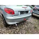 Stoßstange hinten Peugeot 206CC Farbcode EZR Gris Aluminium Metallic Grau