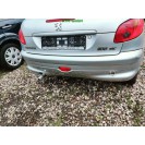 Stoßstange hinten Peugeot 206CC Farbcode EZR Gris Aluminium Metallic Grau