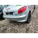 Stoßstange hinten Peugeot 206CC Farbcode EZR Gris Aluminium Metallic Grau