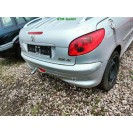 Stoßstange hinten Peugeot 206CC Farbcode EZR Gris Aluminium Metallic Grau