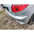 Stoßstange hinten Peugeot 206CC Farbcode EZR Gris Aluminium Metallic Grau