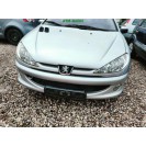 Stoßstange vorne Peugeot 206CC Farbcode EZR Farbe Gris Aluminium Metallic Grau