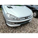 Stoßstange vorne Peugeot 206CC Farbcode EZR Farbe Gris Aluminium Metallic Grau