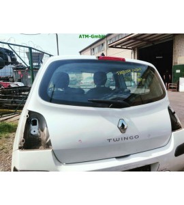 Heckklappe Renault Twingo 2 II 3 türig Farbcode OV369 Eis White Weiss