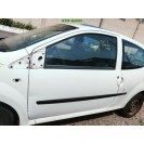 Tür links Renault Twingo 2 II 3 türig Farbcode OV369 Eis White Weiss Fahrerseite