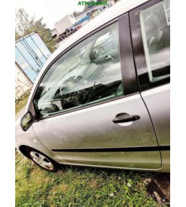 Tür vorne links VW Polo 9N 3 türig Farbcode LA7W Reflexsilber Metallic