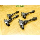 Zündspule Zündspulenset Set x 4 Stück Nissan Micra 3 III K12 Hanshin 22448-AX001