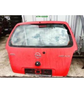 Heckklappe Opel Agila Farbcode Y547 79U Farbe Magmarot Flame Red Rot