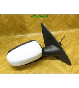 Außenspiegel Seitenspiegel rechts mechanisch Opel Corsa C Beifahrerseite Weiss