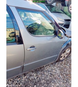 Tür vorne rechts Skoda Roomster Farbcode LF8L Platin Grau Steel Grey Metallic