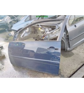 Tür links Ford Fiesta 5 V 3 türig Farbcode E8 Blazer Blau