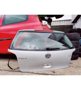 Heckklappe VW Polo 9N 5 türig Farbcode LA7W Grau Silber Reflexsilber Metallic