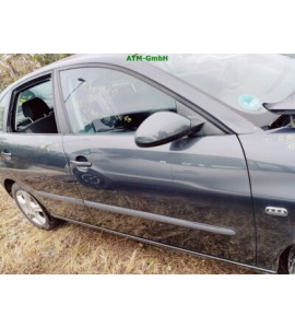 Tür vorne rechts Seat Ibiza 3 III 5 türig Farbcode LW7Z Gris Track Metallic