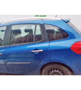 Tür hinten links Renault Clio 3 Farbcode TERNA Blau Bleu Extreme Nacre Met