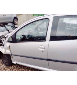 Tür vorne links Peugeot 107 5 türig Fahrerseite Farbcode KTB Silber Grau