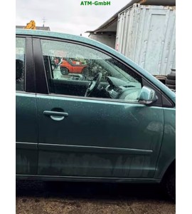 Tür vorne rechts VW Polo 4 IV 9N3 5 türig Farbcode LA6L Fairwaygreen Metallic