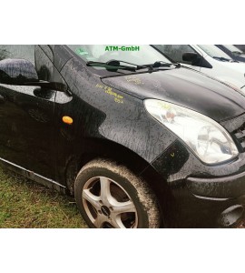 Kotflügel rechts Nissan Pixo Farbcode ZAM Farbe Schwarz Midnight Black Pearl