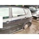 Tür hinten links Seat Altea Farbcode LC9Z Farbe Schwarz Black Magic Pearl