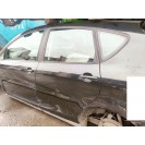 Tür hinten links Seat Altea Farbcode LC9Z Farbe Schwarz Black Magic Pearl