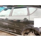 Tür hinten links Seat Altea Farbcode LC9Z Farbe Schwarz Black Magic Pearl