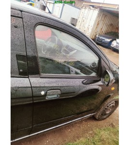 Tür vorne rechts Nissan Pixo Farbcode ZAM Farbe Schwarz Midnight Black Pearl