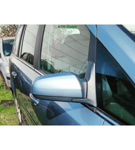 Seitenspiegel rechts Opel Zafira B Farbcode Z163 4AU Lichtsilber M2 Metallic