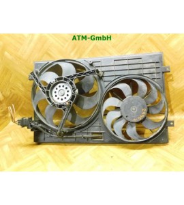 Lüfter Elektrolüfter Kühlerlüfter VW Polo 9N 6Q0959455H 12v 6Q0121207F