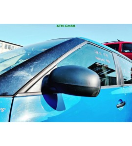 Seitenspiegel links mechanisch unlackiert Skoda Fabia 2 II Fahrerseite