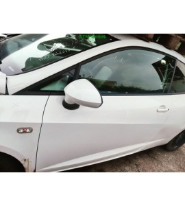 Tür vorne links Seat Ibiza 4 IV 3 türig Farbcode LB9A Candyweiss Fahrertür