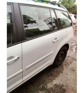 Tür hinten links Citroen C4 Picasso I Farbcode EWP EWPA Weiss Banquise Blanc