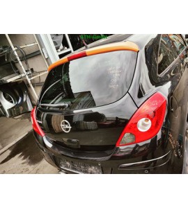 Heckklappe Opel Corsa D 3 türig Farbcode Z20R Schwarz Saphirschwarz Metallic