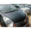 Motorhaube Nissan Note Farbcode Z11 Schwarz Black Perleffekt