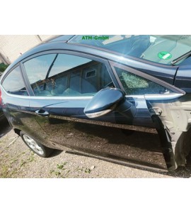 Tür rechts Ford Fiesta 6 VI 3 türig Farbcode D9 Schwarz Pantherschwarz Metallic