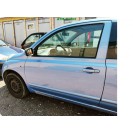 Tür links Nissan Micra 3 III K12 Farbcode T12 Cornflower Blue