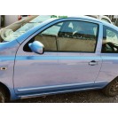 Tür links Nissan Micra 3 III K12 Farbcode T12 Cornflower Blue