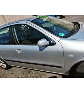 Tür vorne rechts Seat Leon 1M1 5 türig Farbcode LS7N Gris Artico Metallic