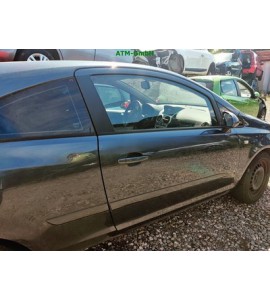 Tür rechts Opel Corsa D 3 türig Farbcode Z168 4XU Farbe Blau Metro Perl M2