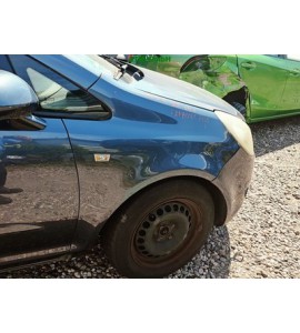 Kotflügel rechts Opel Corsa D Farbcode Z168 4XU Farbe Blau Metro Perl M2