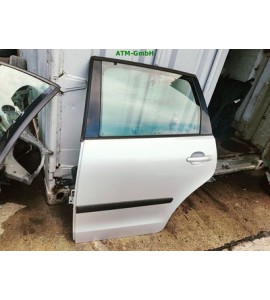 Tür hinten links VW Polo 9N 5 türig Farbcode LA7W Grau Reflexsilber Metallic