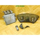 Motorsteuergerät Tacho Zündschloss Schlüssel Ford Fiesta 5 V 7S6112A650EA