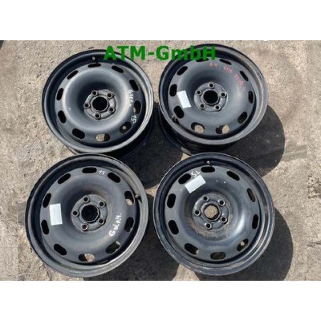 Stahlfelge Felge Felgen VW Golf 4 IV  x 4 Stück ET 38 5 Loch 1J0601027Q 6 J x 15