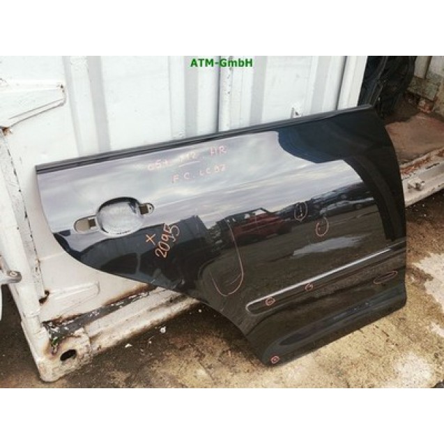 Tür hinten rechts VW Golf 5 V Plus Farbcode LC9Z Schwarz Black Magic Pearl