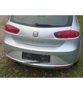 Stoßstange hinten Seat Leon 1P1 5 türig Farbcode LS7Y Grau Gris Luna Metallic