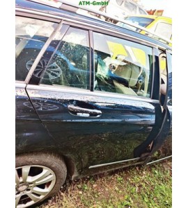 Tür hinten rechts Mercedes Benz C-Klasse W204 Farbcode 040 Schwarz Uni