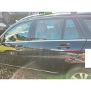 Tür hinten links Mercedes Benz C-Klasse W204 Farbcode 040 Schwarz Uni