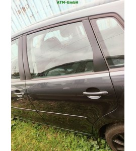 Tür hinten links VW Polo 9N3 5 türig Farbcode LC7V Grau Anthrazit Perleffekt